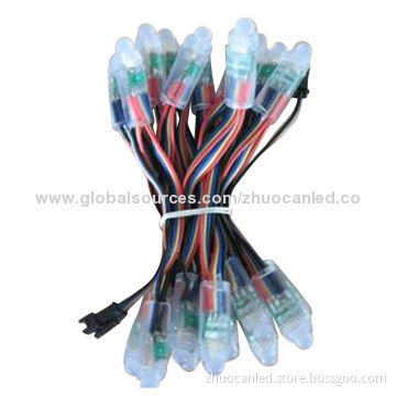 WS2801 LED pixel string lights 50pcs per strand DC5V 0.3WNew